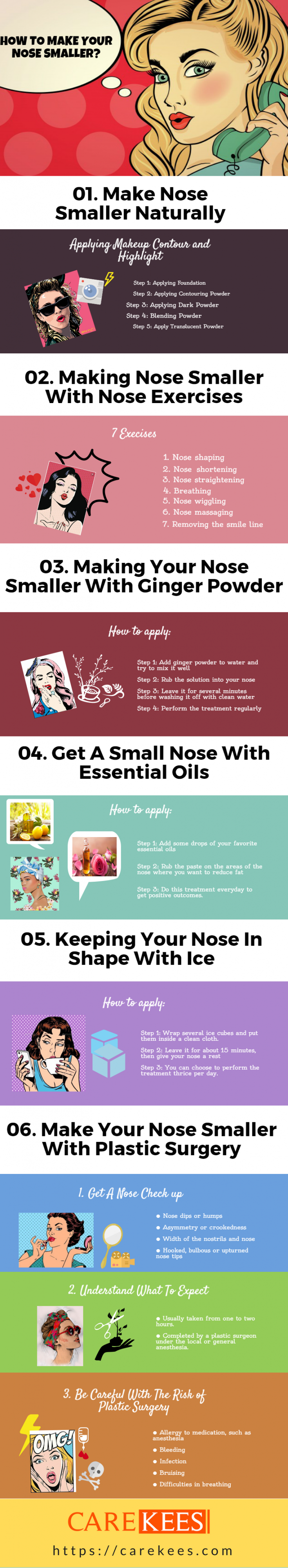 how to make your nose smaller 2