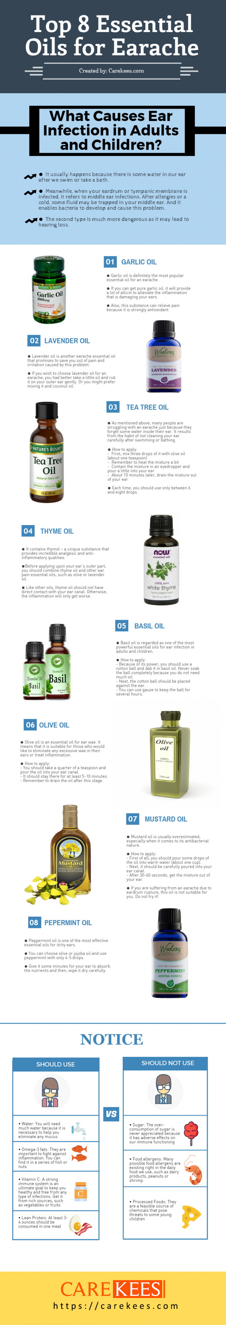 essential oils for earache