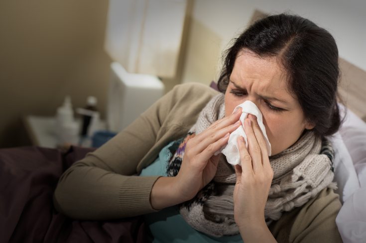colds that cause running nose