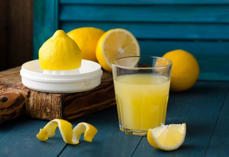 You should have a cup of warm water with lemon juice